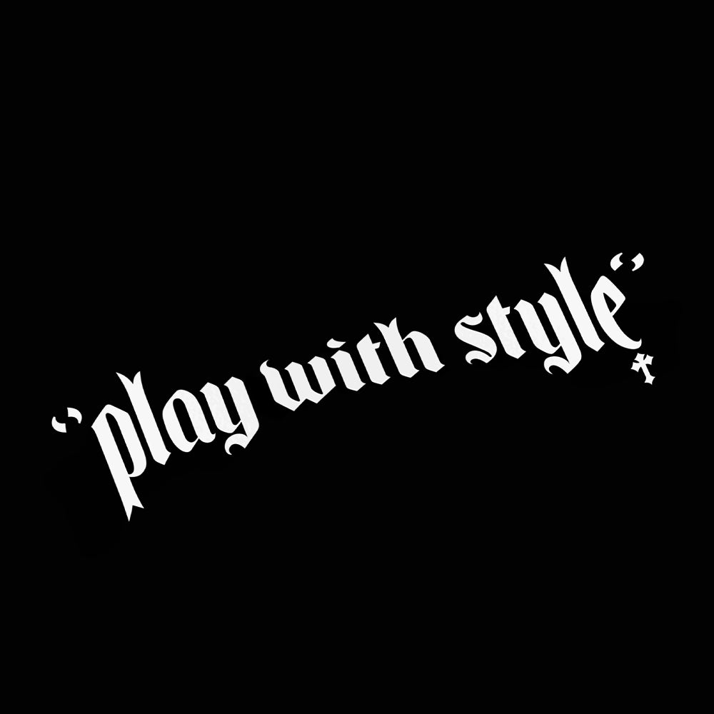 "PLAY WITH STYLE" WHEEL ARCH SIDE DECAL – withstatus