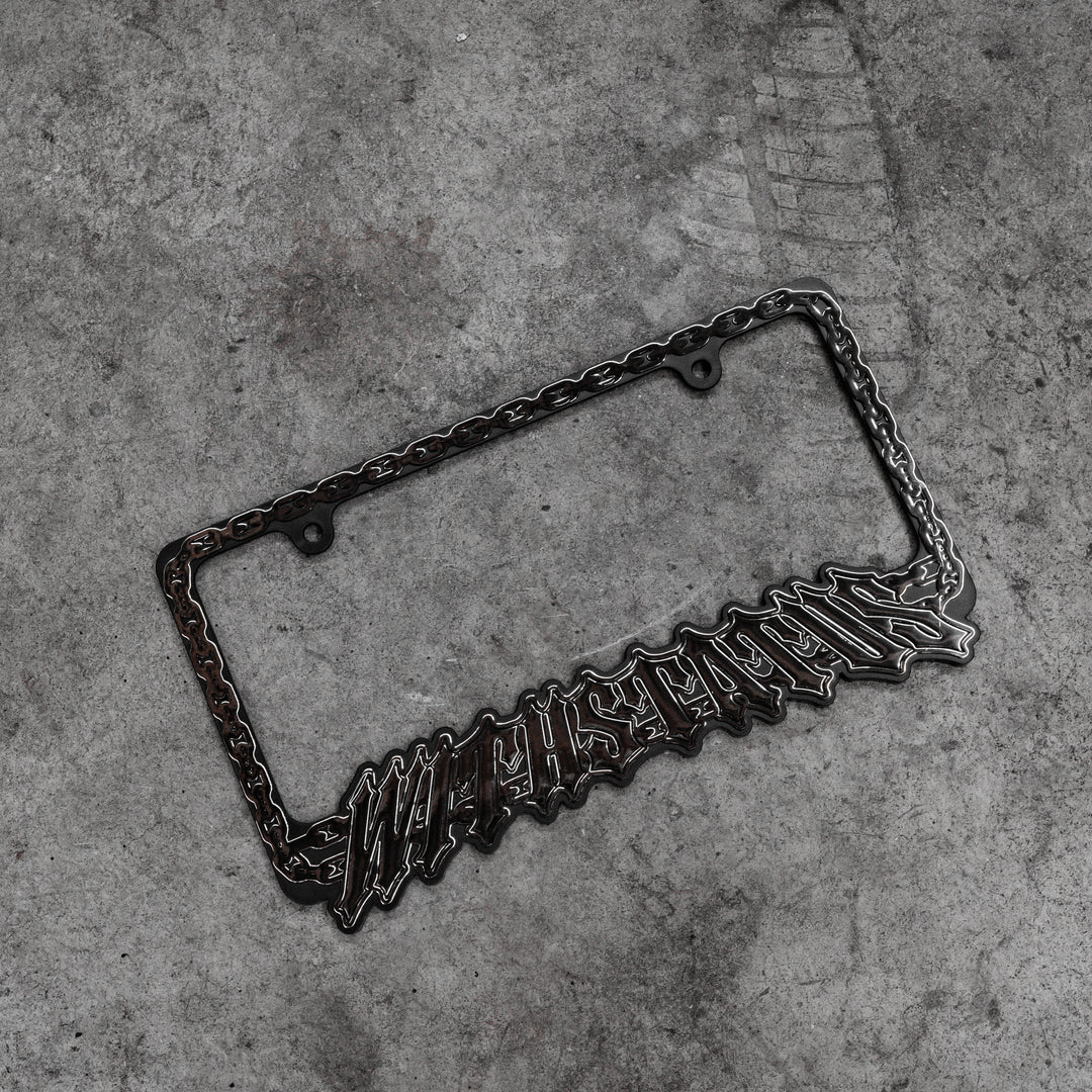 Plate Covers Supreme Chain License Plate Frame Shadow Interlock