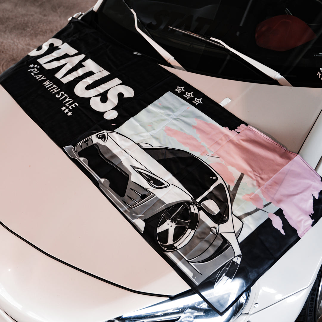 86 CHERRY BLOSSOM NOBORI FLAG – withstatus